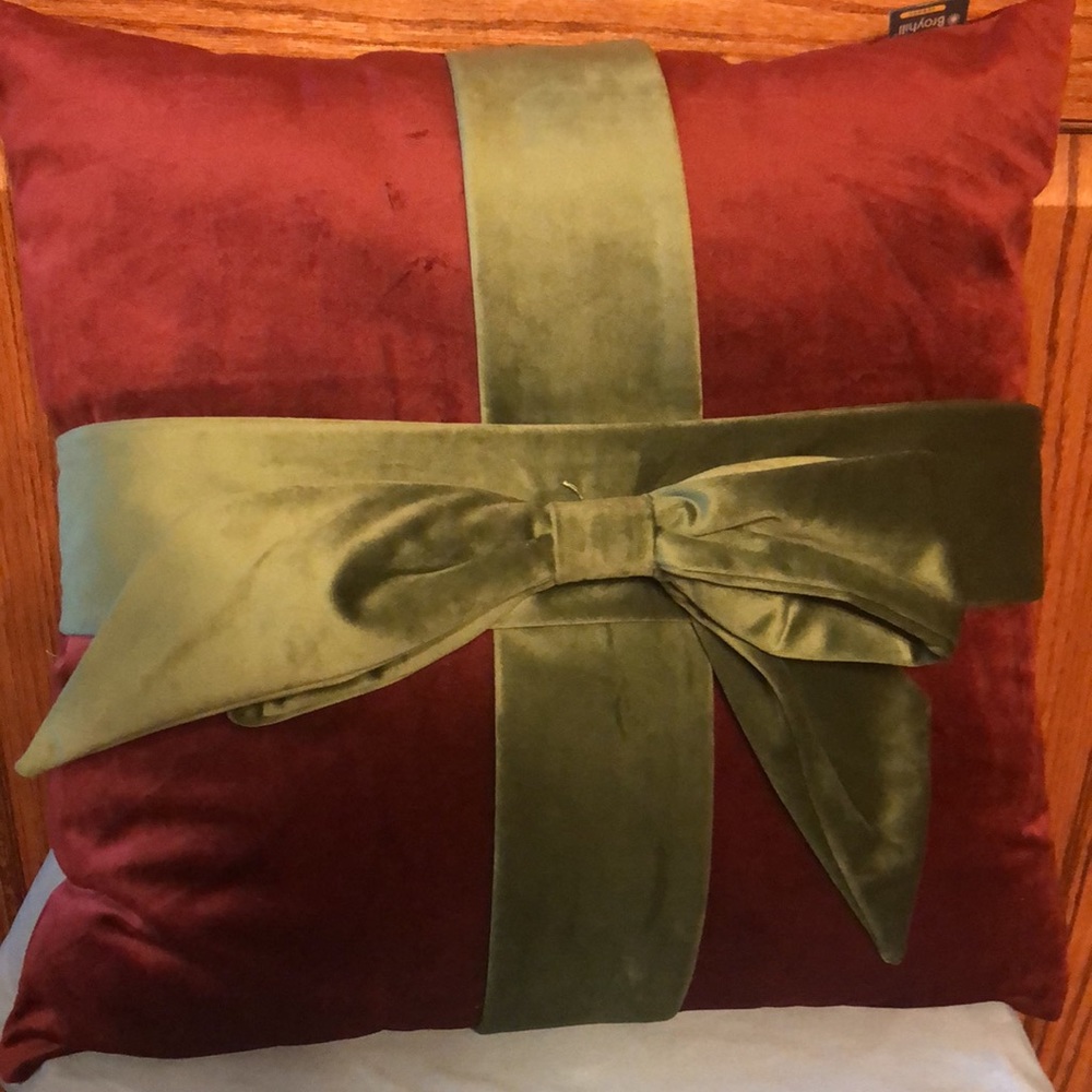 NEW LISTING!  2Pc Velour Throw Pillow Set - Picture 4 of 7